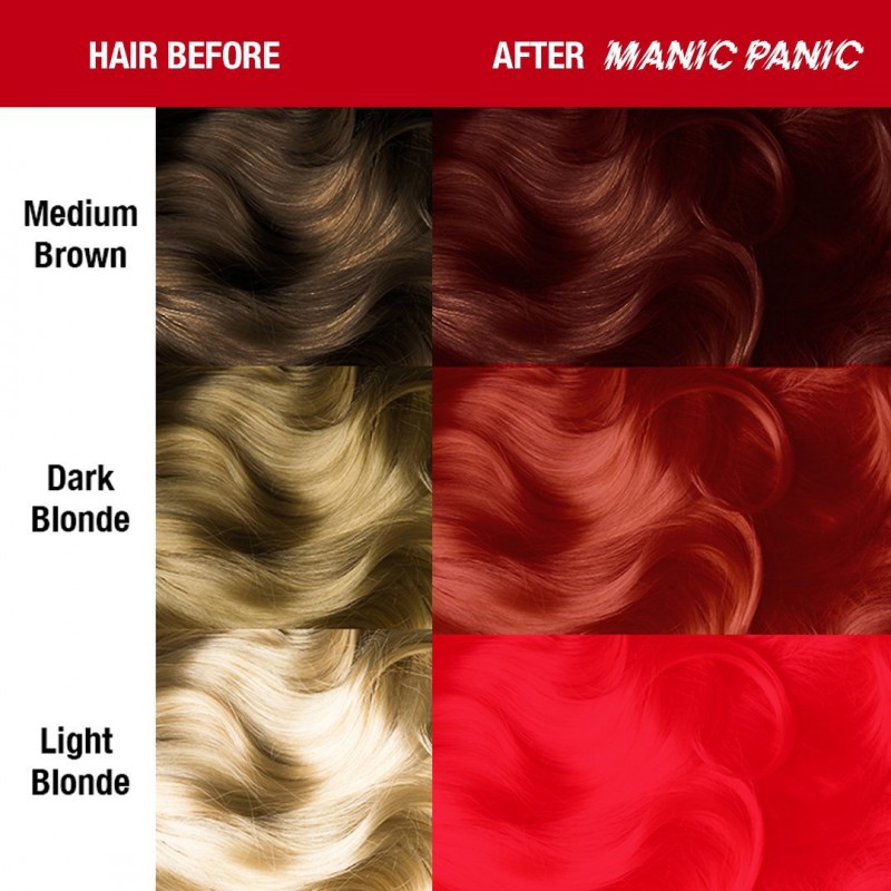 Красная краска для волос RED PASSION CLASSIC HAIR DYE - Manic Panic
